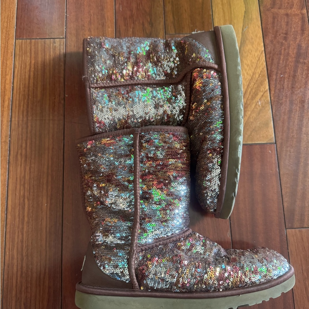 Ugg Boots With Multicolor Sequins - image 2